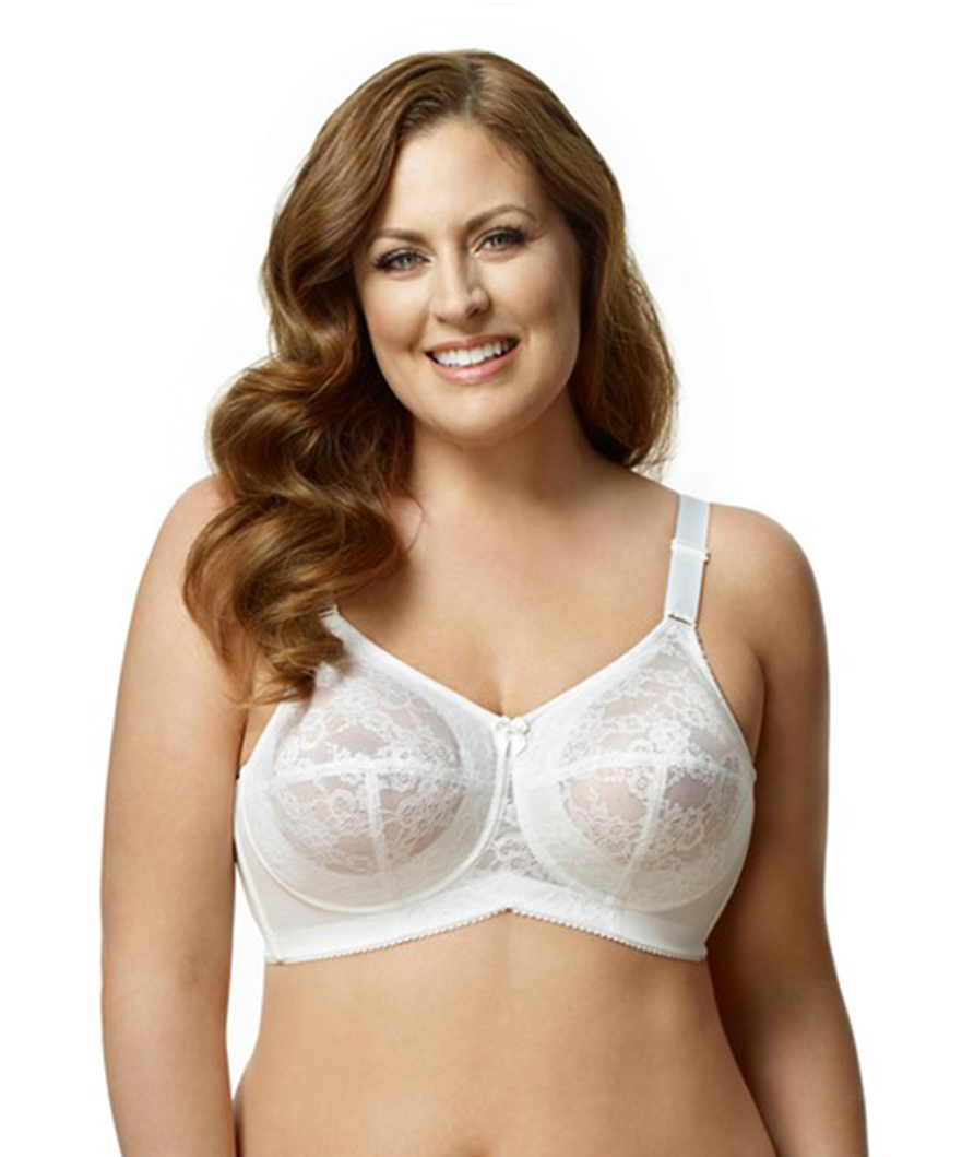 Elila Lace Softcup Bra With Comfort Straps Style 1303 - Bramania